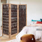 3 Panel Kirkwood Room Divider with Interconnecting Branches Design By Homeroots | Room Dividers | Modishstore