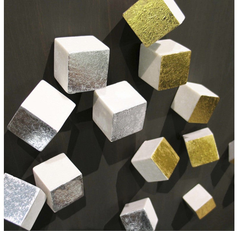 Gold Leaf Design Group Pivot Wall Play - Gold (Set of 20) | Wall Decor | Modishstore - 3