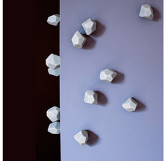 Gold Leaf Design Group Crystal Wall Play - Outdoor Cream (Set of 20)