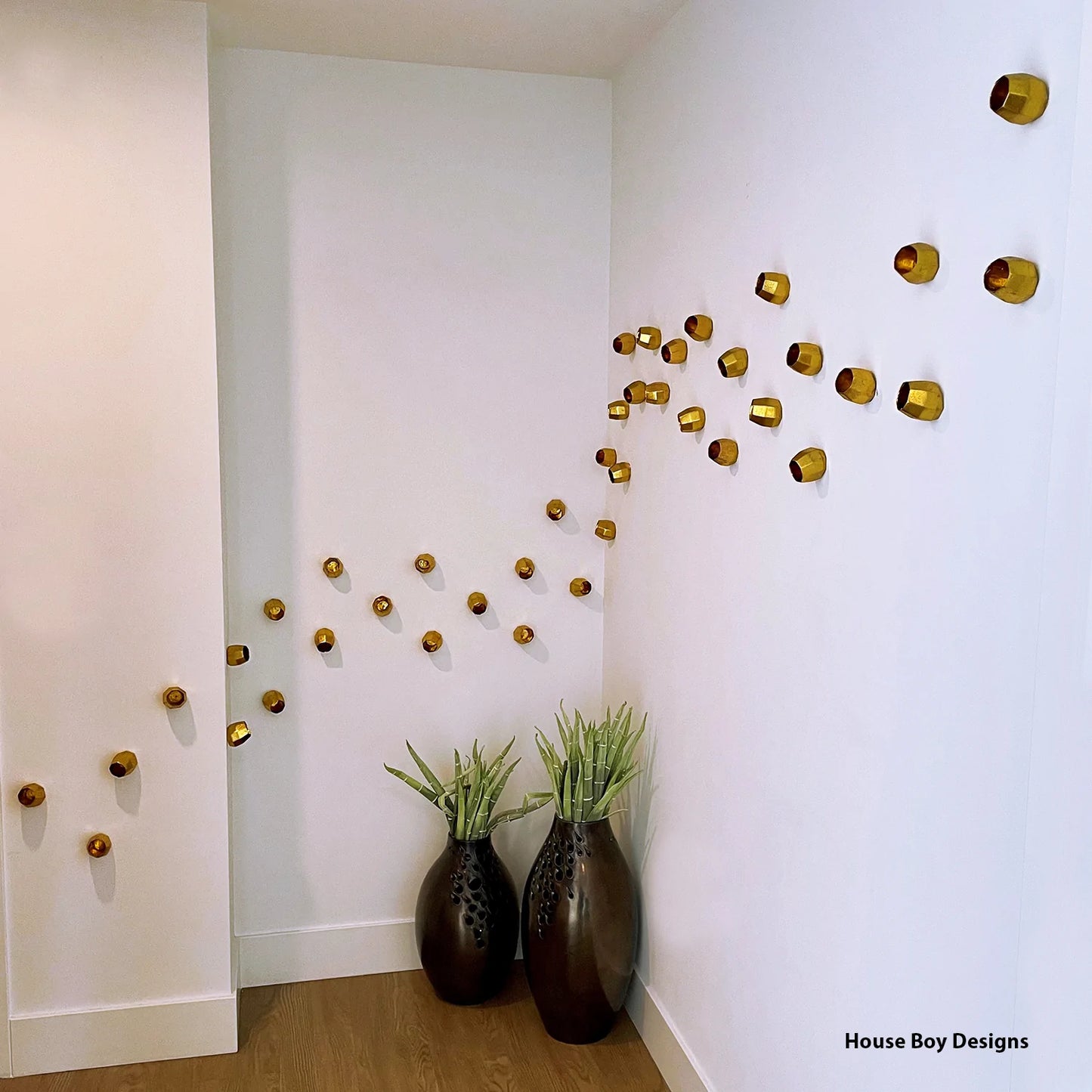 Wall Play Barnacle Foil Gold Set Of 20 By Gold Leaf Design Group