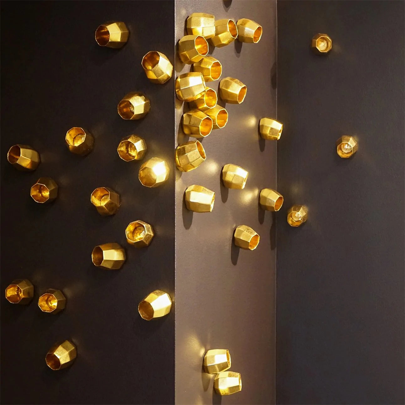 Wall Play Barnacle Foil Gold Set Of 20 By Gold Leaf Design Group | Wall Decor | Modishstore - 9