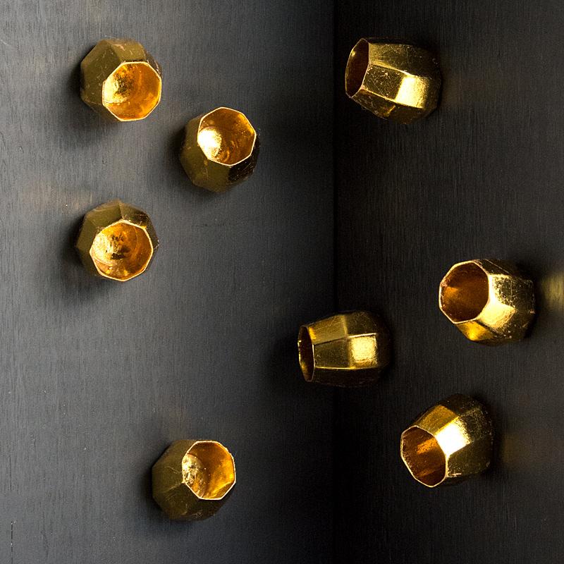 Wall Play Barnacle Foil Gold Set Of 20 By Gold Leaf Design Group | Wall Decor | Modishstore - 8