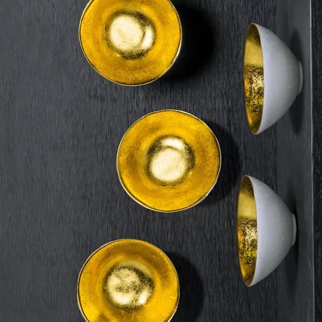 Wall Play Full Moon Gold Leaf By Gold Leaf Design Group Set Of 12 | Wall Decor | Modishstore - 8