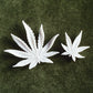 Wall Play Cannabis Leaf Set Of 10 By Gold Leaf Design Group | Wall Decor | Modishstore - 4