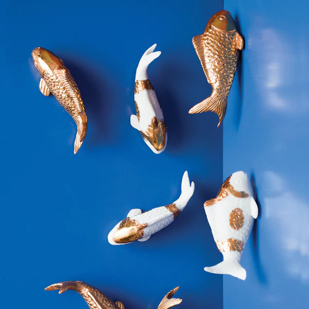 Wall Play Koi, Gold, Set Of 10 By Gold Leaf Design Group | Wall Decor | Modishstore - 2