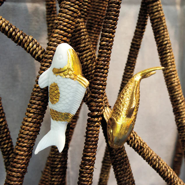 Wall Play Koi, Gold, Set Of 10 By Gold Leaf Design Group | Wall Decor | Modishstore - 3