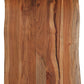 Solid Acacia Wood Live Edge Dining Table By Homeroots | Dining Tables | Modishstore - 4