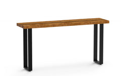 Modern Rustic Real Wood Console or Sofa Table By Homeroots