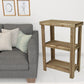 Rustic Natural Wood Finish 2 Shelf Side Table By Homeroots | Side Tables | Modishstore - 4