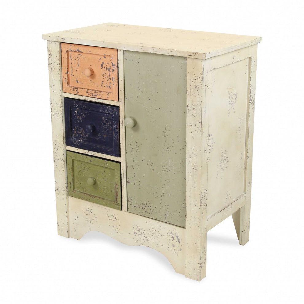 Vintage Chic Accent Storage Cabinet By Homeroots | Cabinets | Modishstore - 2