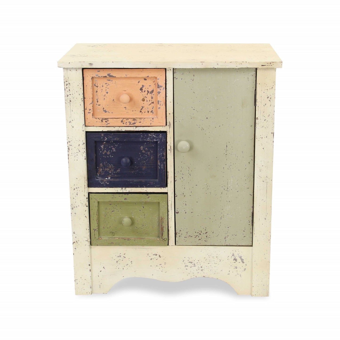 Vintage Chic Accent Storage Cabinet By Homeroots | Cabinets | Modishstore - 3