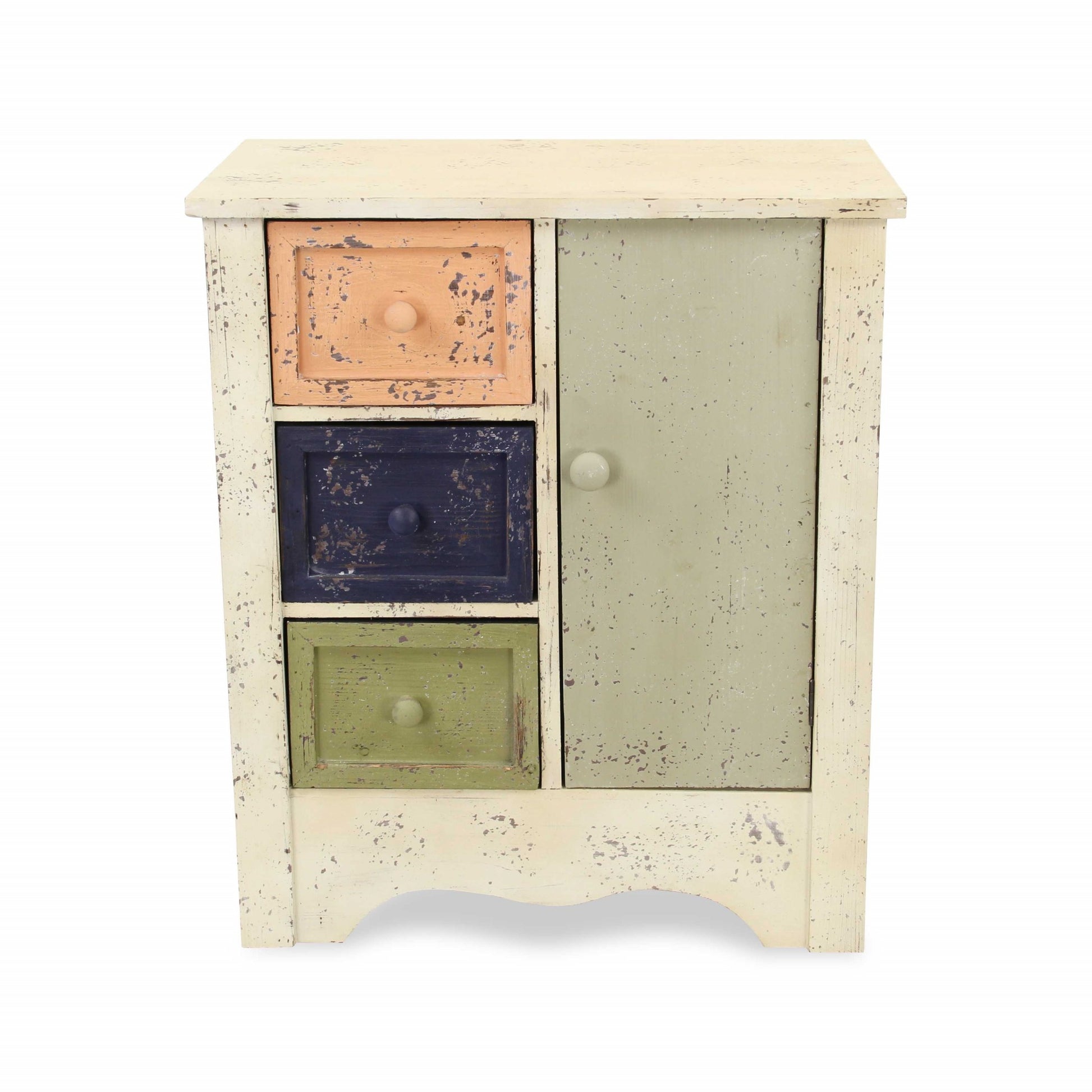 Vintage Chic Accent Storage Cabinet By Homeroots | Cabinets | Modishstore - 3