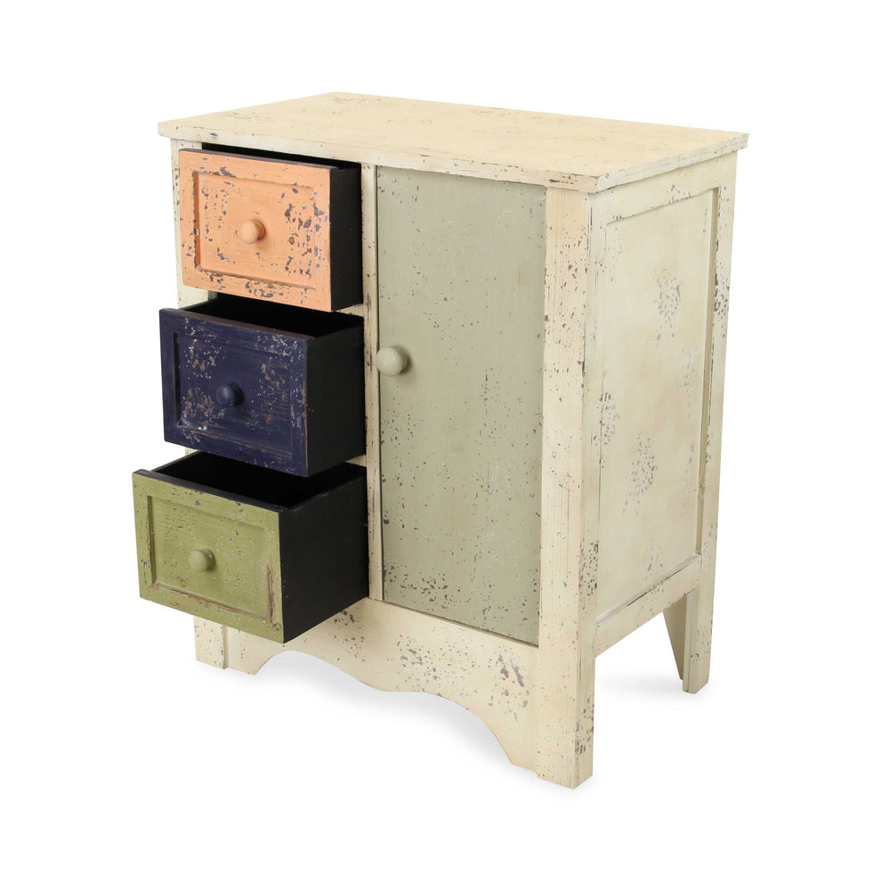 Vintage Chic Accent Storage Cabinet By Homeroots | Cabinets | Modishstore - 5