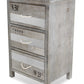 Nautical Gray Wash Wood Accent Cabinet By Homeroots | Cabinets | Modishstore - 2