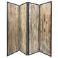 4 Panel Brown Room Divider By Homeroots | Room Dividers | Modishstore