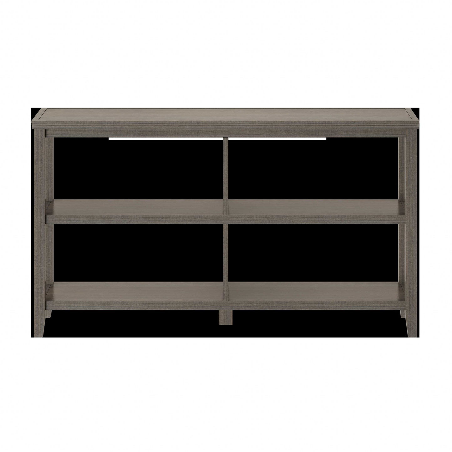 30" Bookcase with 2 Shelves in Walnut By Homeroots | Bookcases | Modishstore - 8