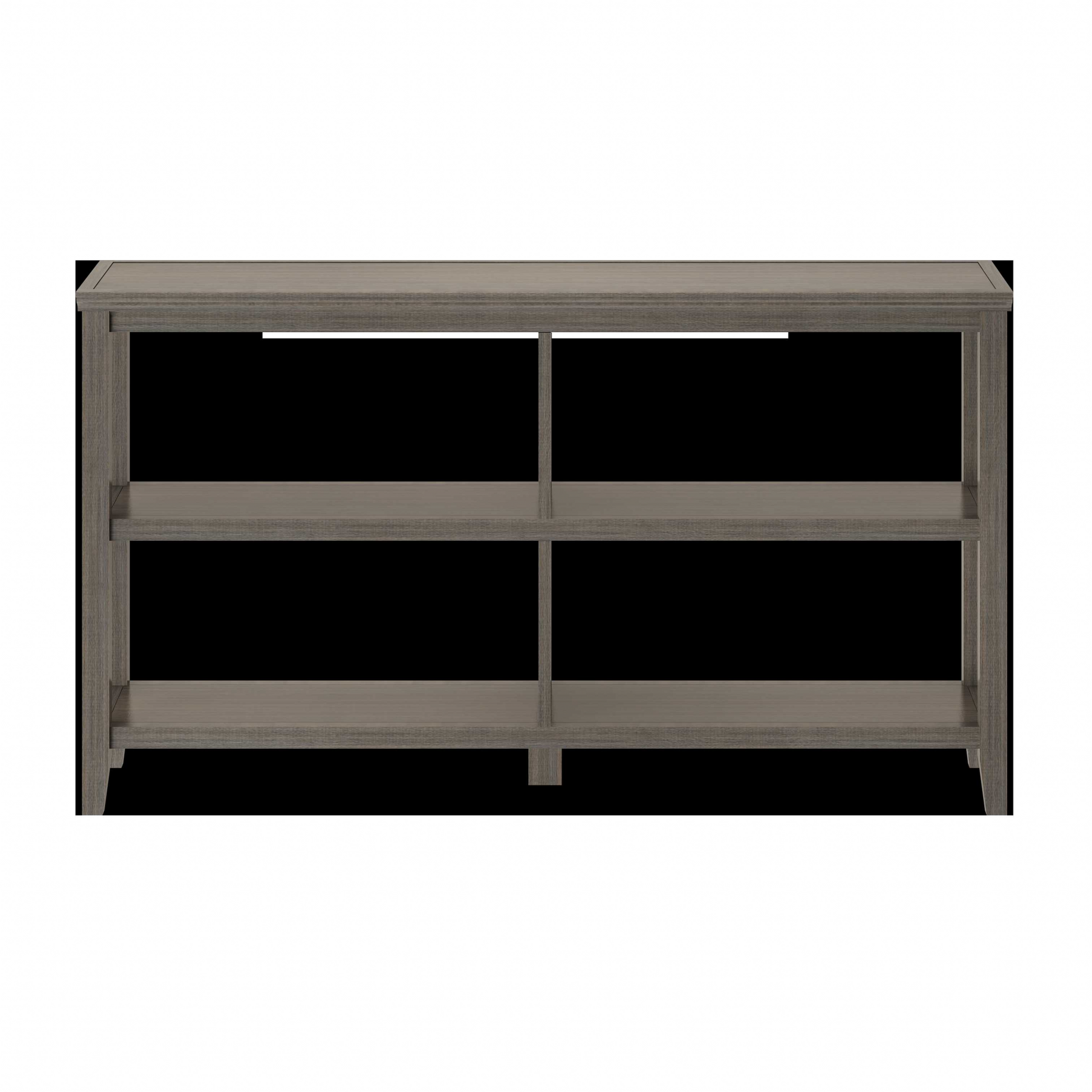 30" Bookcase with 2 Shelves in Walnut By Homeroots | Bookcases | Modishstore - 8