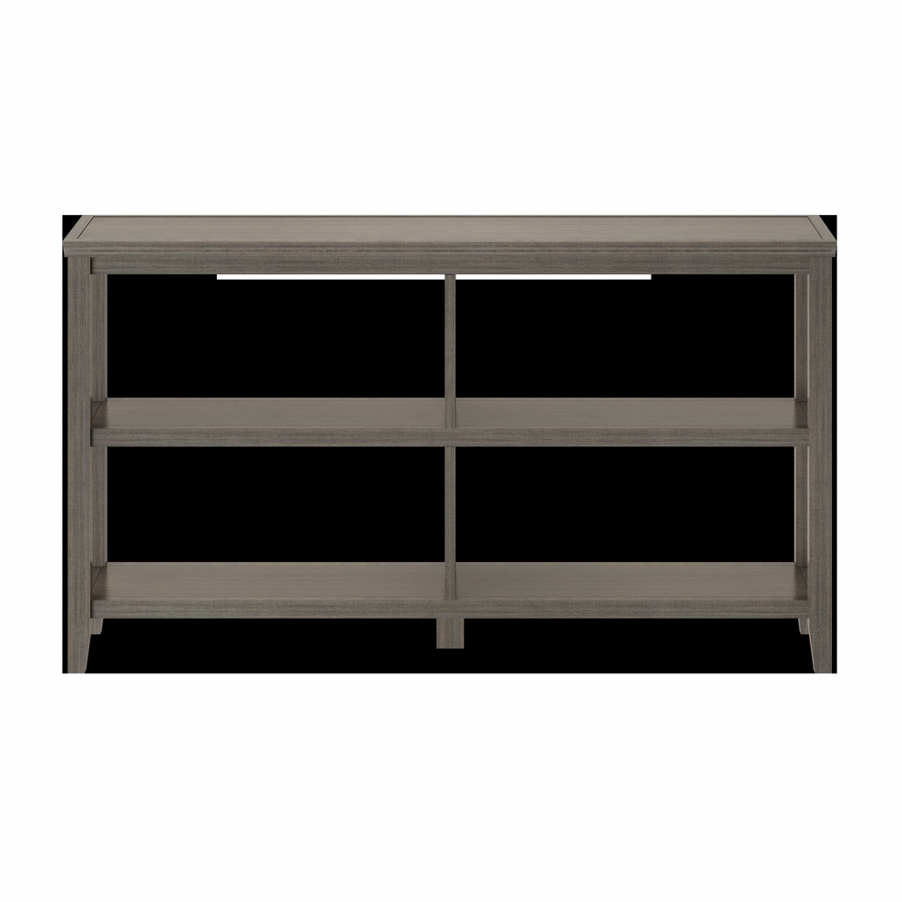 30" Bookcase with 2 Shelves in Walnut By Homeroots | Bookcases | Modishstore - 8