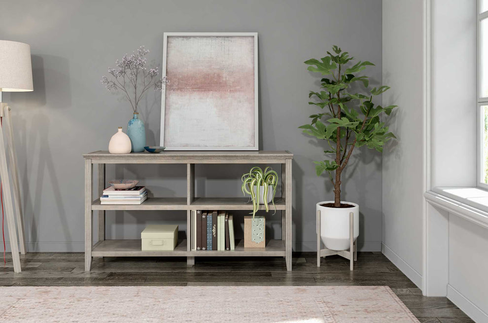 30" Bookcase with 2 Shelves in Walnut By Homeroots | Bookcases | Modishstore - 10