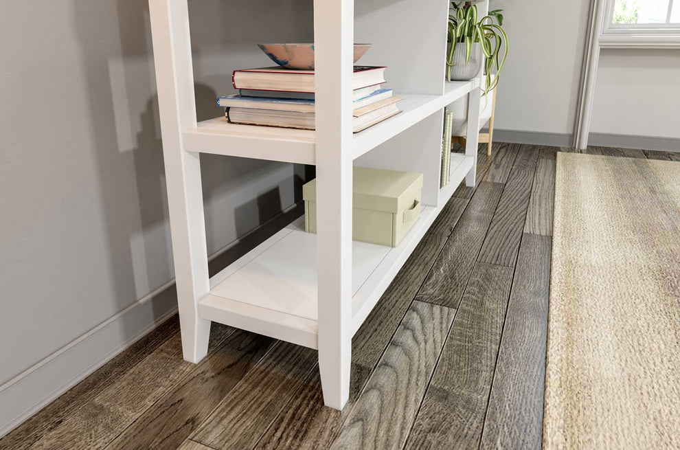 30" Bookcase with 2 Shelves in Walnut By Homeroots | Bookcases | Modishstore - 17