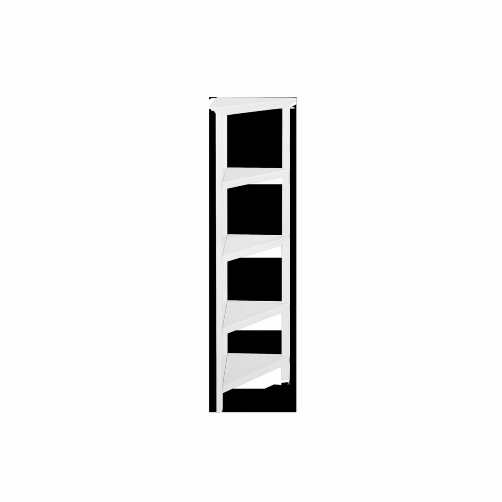 60" Bookcase with 2 Shelves in Washed Grey By Homeroots - 379943 | Bookcases | Modishstore - 8