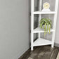 60" Bookcase with 2 Shelves in Washed Grey By Homeroots - 379943 | Bookcases | Modishstore - 11