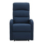 Relaxing Navy Blue Recliner Chair By Homeroots | Recliners | Modishstore