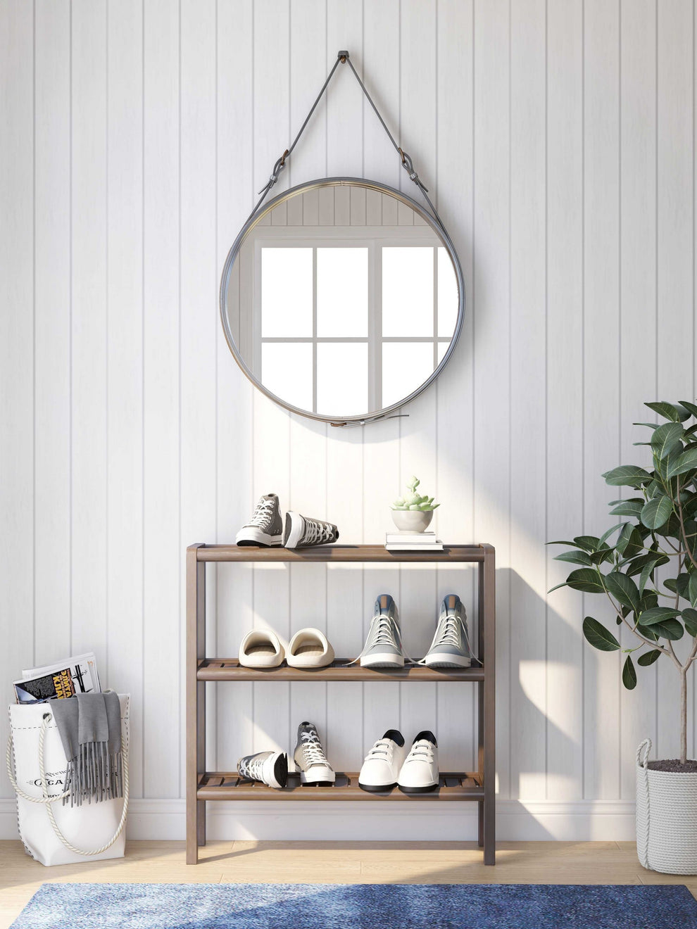 Espresso Brown Versatile Shoe Rack Shelving Unit By Homeroots | Shelves & Shelving Units | Modishstore - 3
