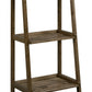 42" Bookcase with 3 Shelves in Antique Chestnut By Homeroots | Bookcases | Modishstore - 2