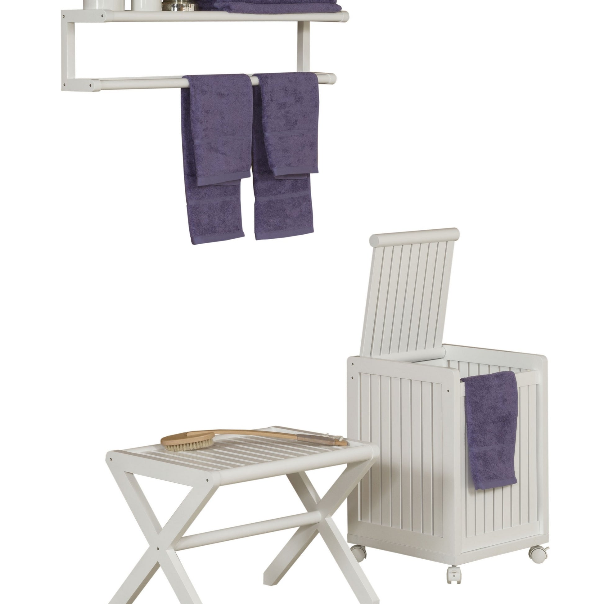 Antique Chestnut Finished Wooden Stool Bench By Homeroots | Stools | Modishstore - 13