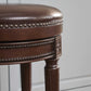 Counter Height Stool In Distressed Walnut Finished By Homeroots | Counter Stools | Modishstore - 3