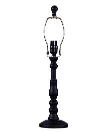 Black Classic Urn Shape Table Lamp Base By Homeroots | Table Lamps | Modishstore