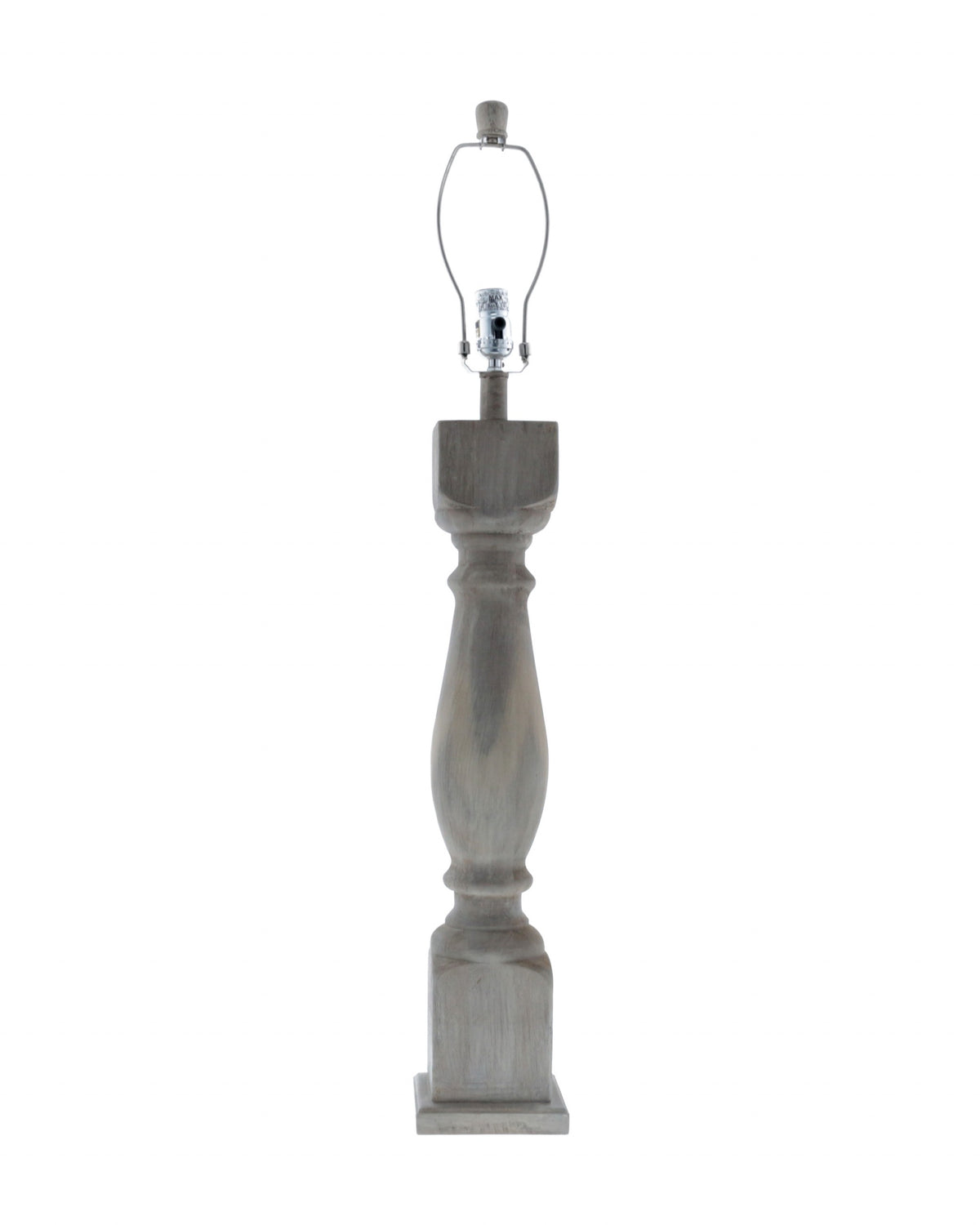 Brown Washed Table Lamp Base only By Homeroots | Table Lamps | Modishstore