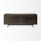 Dark Brown Mango Wood Finish Sideboard With 4 Cabinet Doors By Homeroots | Cabinets | Modishstore - 4