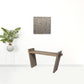 Medium Brown Solid Mango Wood Finish Console Table With Slanted Base Design By Homeroots | Console Tables | Modishstore - 4