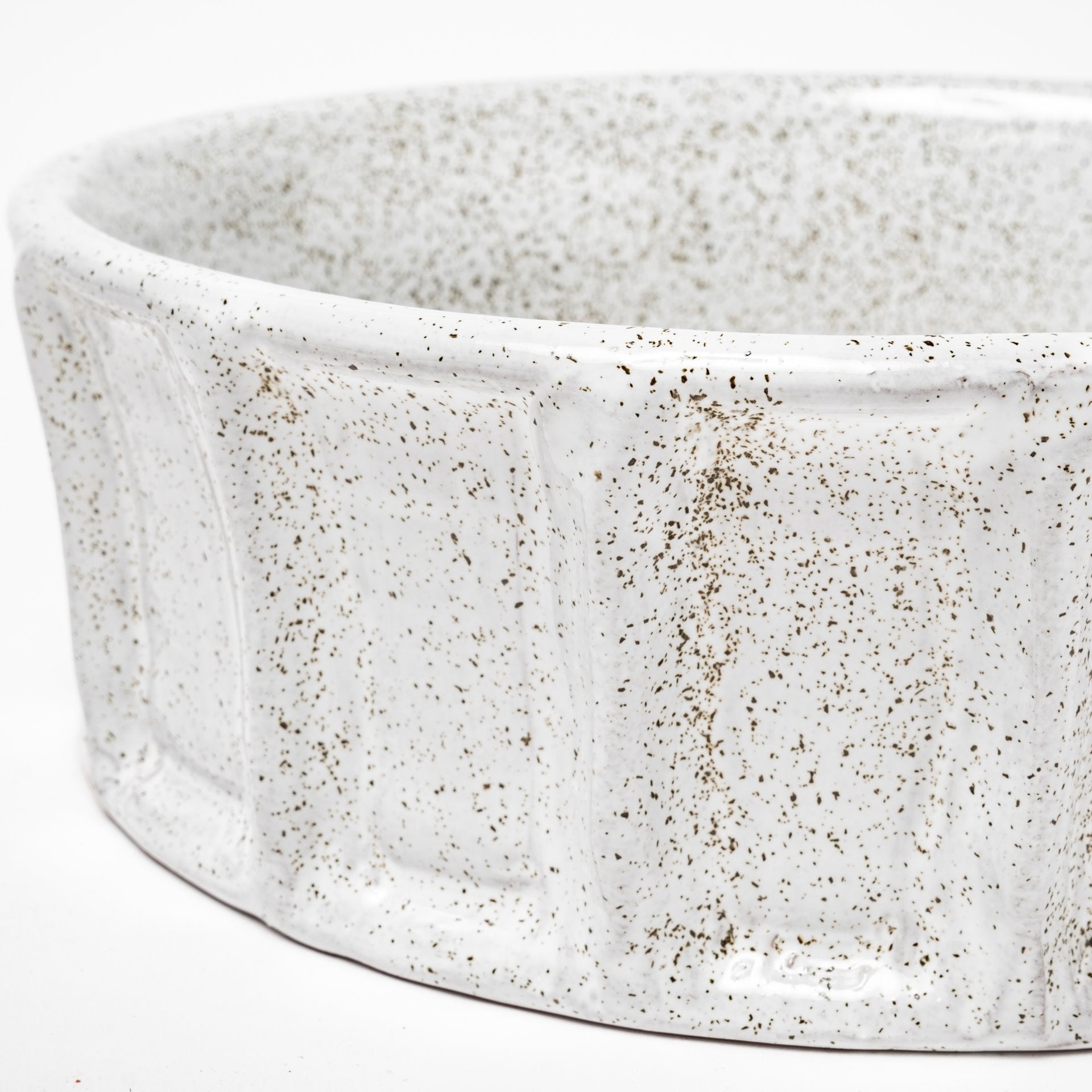 Small White Ceramic Bowl By Homeroots | Decorative Bowls | Modishstore - 4