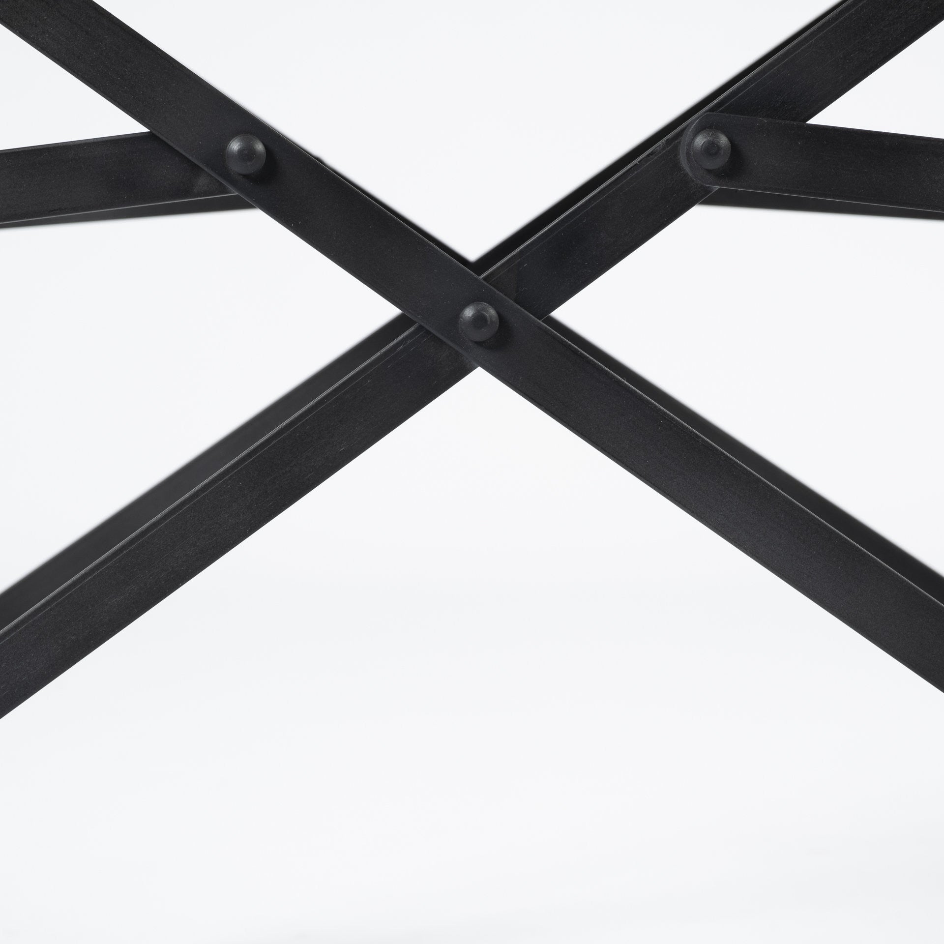 Tan Leather With Black Iron Frame Dining Chair By Homeroots | Dining Chairs | Modishstore - 9