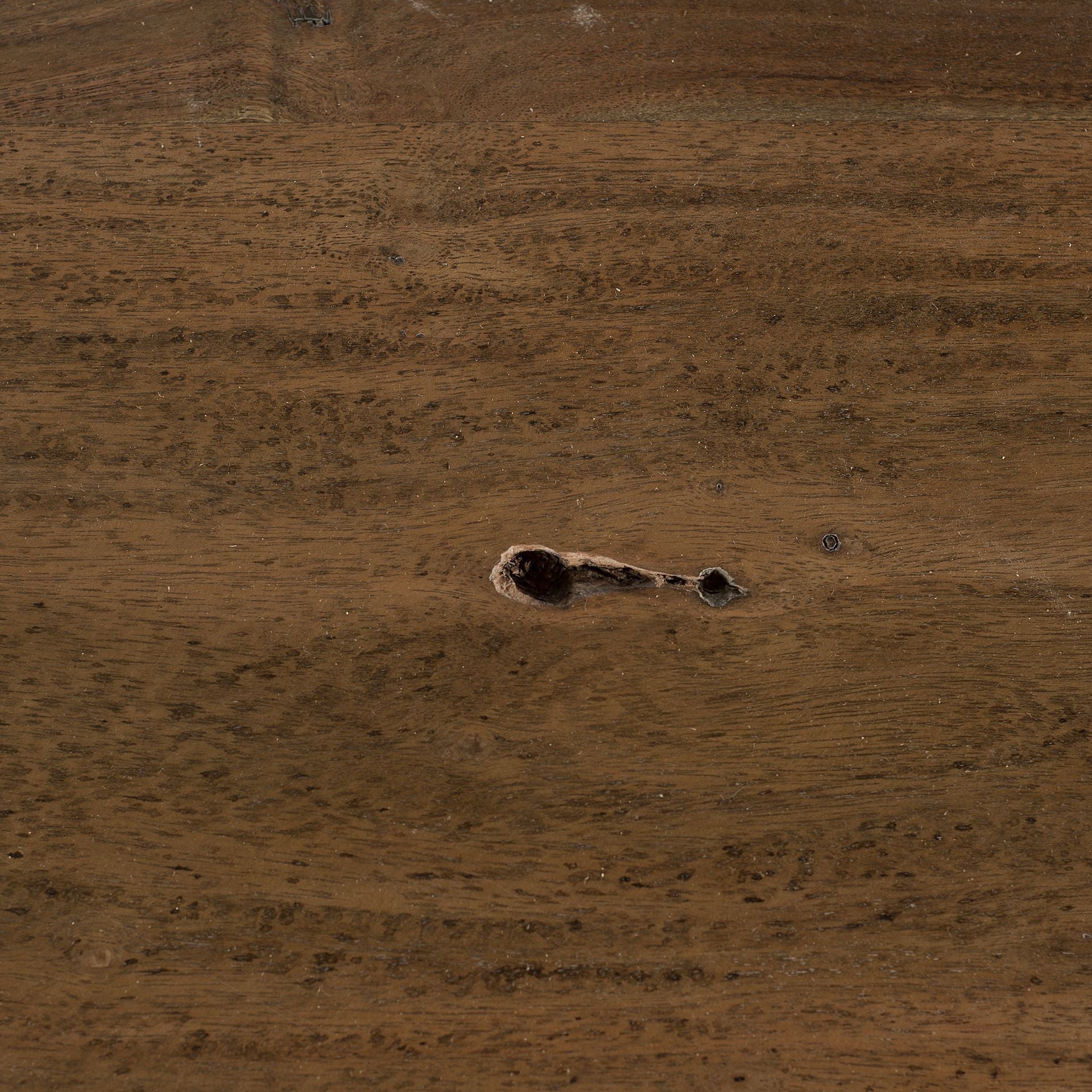 Natural Tapered Live Edge Top With Iron Base Dining Table By Homeroots | Dining Tables | Modishstore - 4