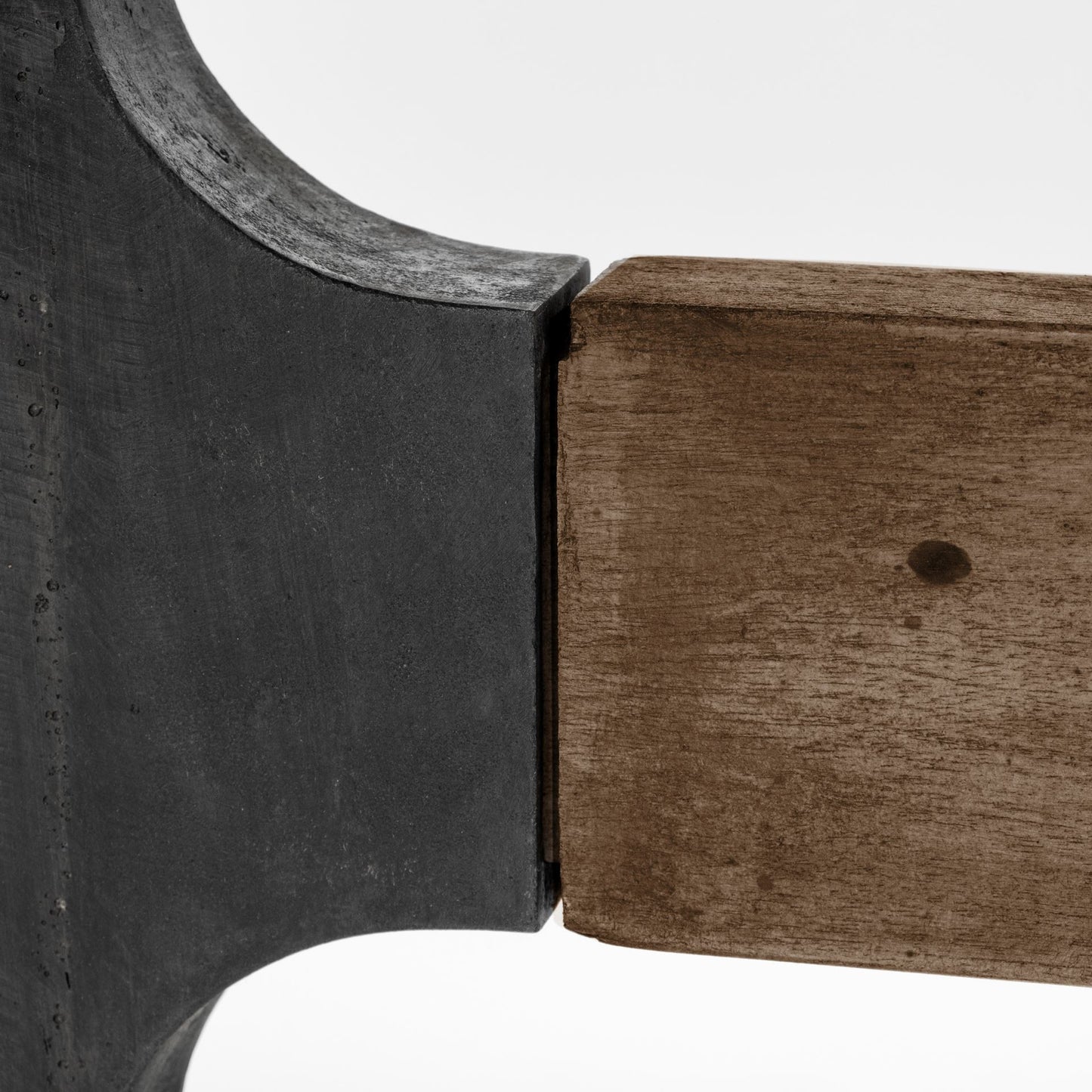 Rectangular Brown Solid Wood Top With Black Metal Base Dining Table By Homeroots - 380482 | Dining Tables | Modishstore - 6