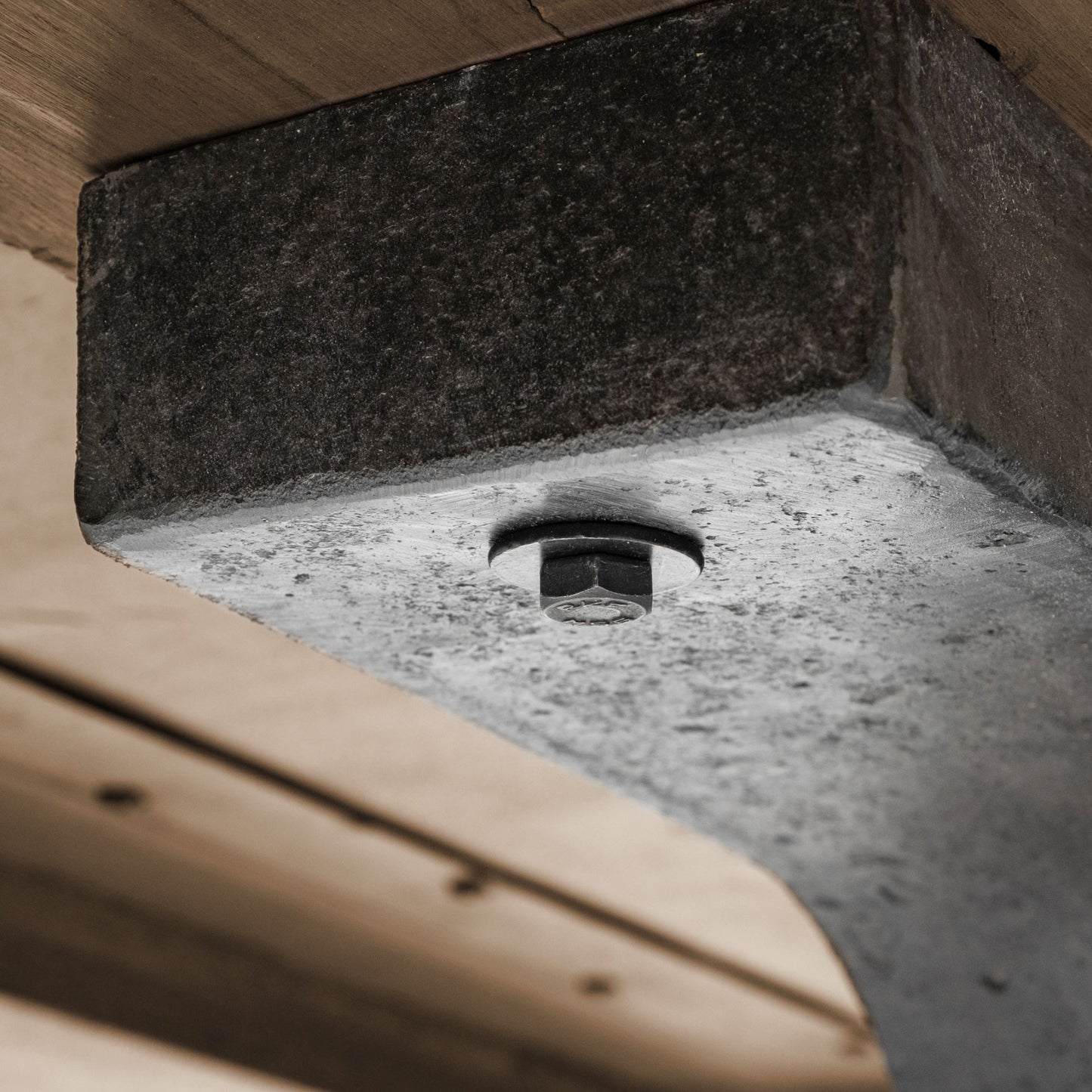 Rectangular Brown Solid Wood Top With Black Metal Base Dining Table By Homeroots - 380482 | Dining Tables | Modishstore - 7