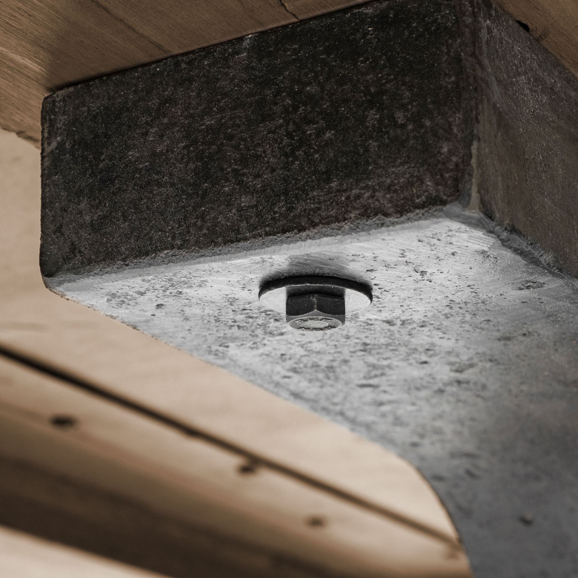 Rectangular Brown Solid Wood Top With Black Metal Base Dining Table By Homeroots - 380482 | Dining Tables | Modishstore - 7