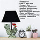 Rustic Farmhouse Rooster Accent Lamp By Homeroots | Table Lamps | Modishstore - 4