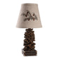 Pinecone Accent Lamp By Homeroots | Table Lamps | Modishstore