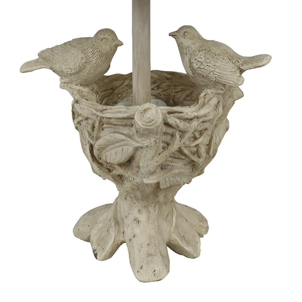 Two Birds and Nest Accent Lamp By Homeroots | Table Lamps | Modishstore - 2