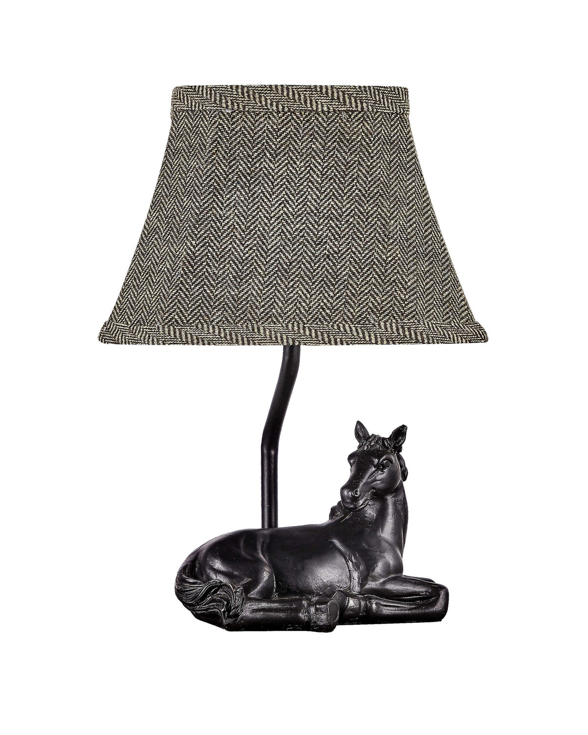 Horse Rests Peacefully Accent Lamp By Homeroots | Table Lamps | Modishstore