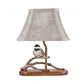 Songbird on a Branch Accent Lamp with Tailored Shade By Homeroots | Table Lamps | Modishstore
