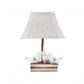 Three feathered Friends Atop a Stack of Books Accent Lamp By Homeroots | Table Lamps | Modishstore