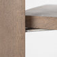 Light Brown Wood Shelving Unit with 4 Shelves By Homeroots | Shelves & Shelving Units | Modishstore - 6