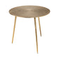 Large Gold Finish Round Starburst Accent Table By Homeroots | Accent Tables | Modishstore