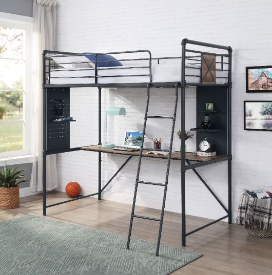 Cordelia Twin Loft Bed By Acme Furniture | Beds | Modishstore - 4